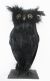 Black Static Owl 10 Inches