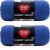 Spinrite Red Heart Super Saver Yarn Royal Pack of 2 Skein