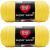 Spinrite Red Heart Super Saver Yarn Bright Yellow Pack of 2 Skein