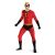 Mens Mr. Incredible Bodysuit Skinovation Costume Red XX Large