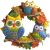 Plaid Bucilla Felt Applique Wall Hanging Kit 17 X 17 Inches Owl Wreath