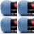 Spinrite Red Heart Super Saver Yarn Light Periwinkle Pack of 4 Skein