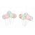 Ornament Lollipop Sugared Opaque Pastels 4 Inches