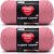 Spinrite Red Heart Super Saver Yarn Light Raspberry Pack of 2 Skein