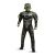 Mens Halo Deluxe Muscle Master Chief Adult Costume Green XX Large