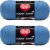 Spinrite Red Heart Super Saver Yarn Delft Blue Pack of 2 Skein