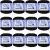 Spinrite Aunt Lydia's Classic Crochet Thread Size 10 Black 1 Pack of 12 Piece