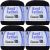 Spinrite Aunt Lydia's Classic Crochet Thread Size 10 Black 1 Pack of 4 Piece