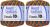 Aunt Lydia's Classic Crochet Thread Size 10 Mexicana 1 Pack of 2 Piece