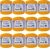 Spinrite Aunt Lydia's Classic Crochet Thread Goldenrod 1 Pack of 12 Piece