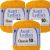 Aunt Lydia's Classic Crochet Thread Size 10 Goldenrod 1 Pack of 3 Piece