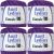 Spinrite Aunt Lydia's Classic Crochet Thread Size 10 Purple 1 Pack of 4 Piece