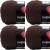 Spinrite Red Heart Super Saver Yarn Coffee Pack of 4 Skein