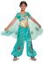 Jasmine Teal Deluxe Girl S Costume Medium 7 8 