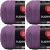 Spinrite Red Heart Super Saver Yarn Medium Purple Pack of 4 Skein