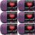 Spinrite Red Heart Super Saver Yarn Medium Purple Pack of 6 Skein
