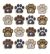 Jolees Boutique Repeat Stickers Paw Prints