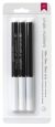 White Chalk Marker Set 3 Pc Black