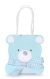 Blue Bear 2.5 X 3 Inches Embellished Favor Bag