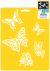 Delta Stencil Mania Butterflies 7 x 10