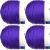 Spinrite Caron Simply Soft Solids Yarn Iris Pack of 4 Skein