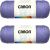 Spinrite Caron Simply Soft Solids Yarn Lavender Blue Pack of 2 Skein