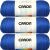 Spinrite Caron Simply Soft Solids Yarn Royal Blue Pack of 3 Skein