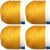 Spinrite Caron Simply Soft Solids Yarn Gold Pack of 4 Skein