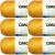 Spinrite Caron Simply Soft Solids Yarn Gold Pack of 6 Skein