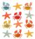 Jolees Boutique Repeat Stickers Crabs And Starfish