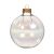 Glass Ornament Iridescent Round 70Mm