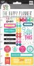 Me and My Big Ideas Create 365 Collection Planner Embellished Stickers with Foil Accents Happy Brights