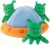 Zippypaws Zippy Burrow Aliens In Ufo Game Dog Toy