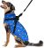 Fashion Pet Puffy Heart Harness Coat Blue Medium