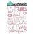 Hello Today Collection Memory Planner Glitter Stickers Pink