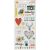 Stitched Collection Transparent Stickers Accent And Phrase