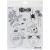 Ranger Dyan Reaveleys Dylusions Cling Stamp Collection Bits Of This
