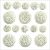 Sparklets Self Adhesive Rhinestone Clusters Crystal