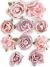 Paper Blooms Flowers Dusty Pink