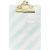 Mini Clipboard 5 X 7 Diagonal Stripes