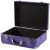 Copic Alumum Case With Shoulder Strap Purple
