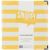 Sn Ap Designer Binder 6 X8 Yellow Stripe