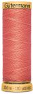 Gutermann Natural Cotton Thread 110yd Light Coral