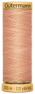 Gutermann Natural Cotton Thread 110Yd Light Salmon