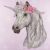 Leisure Arts Diamond Art Intermediate Kit 12inchX12inch Flower Unicorn