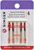 Singer Universal Regular Point Machine NeedlesSize 16 100 4 Per Pkg
