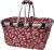 JanetBasket Large Aluminum Frame Basket18inchesX10inchesX9.5inches Red Floral