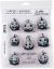 Tim Holtz Cling Stamps 7inchX8.5inch Pumkinhead