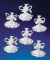 Holiday Beaded Ornament Kit Crystal Angels 2inch Makes 6