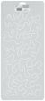 Sten Source Quilt Stencils Large Stipple 8 inch X18 inch 